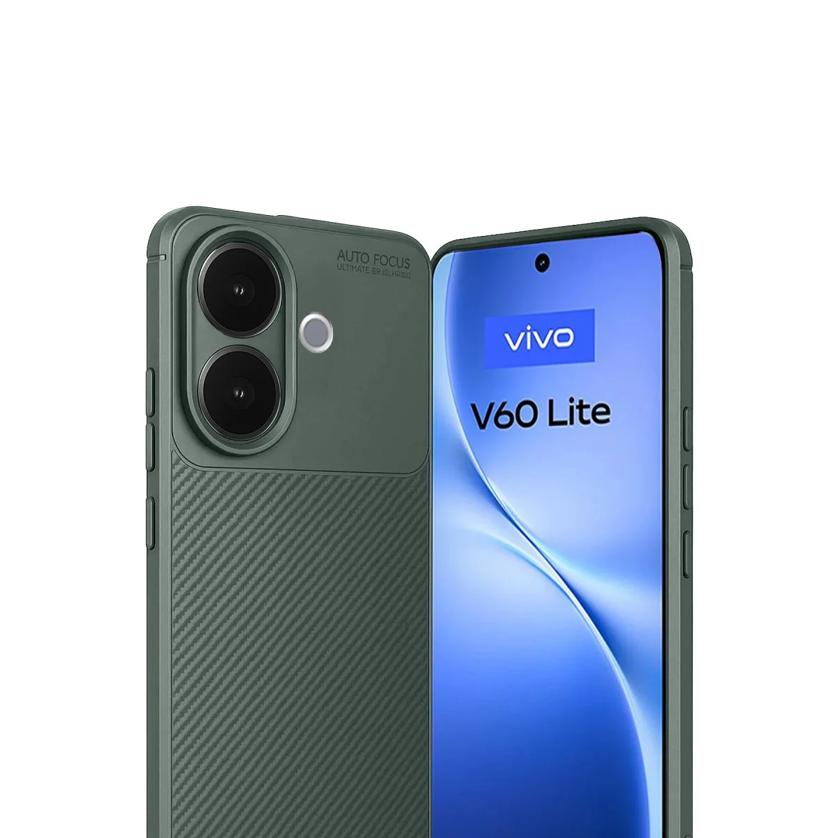 V60 Lite Auto Focus Karbon Kapak - Koyu Yeşil