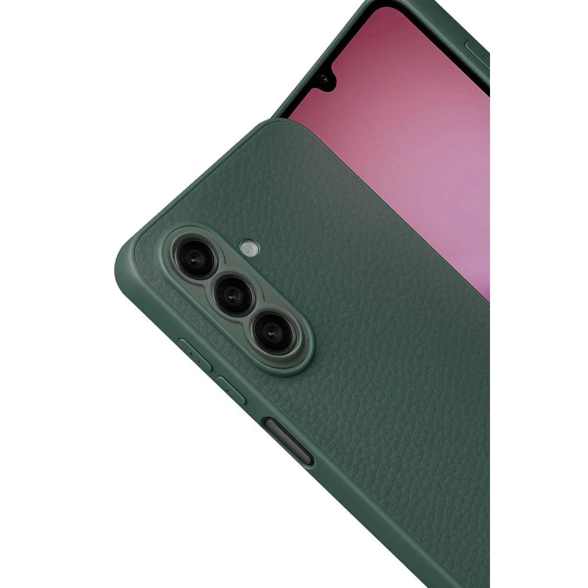 Galaxy A17 5G Thermax Silikon Kılıf - Koyu Yeşil