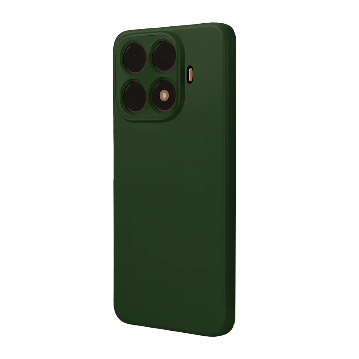 Mi 15T Pro Nano içi Kadife Silikon - Koyu Yeşil