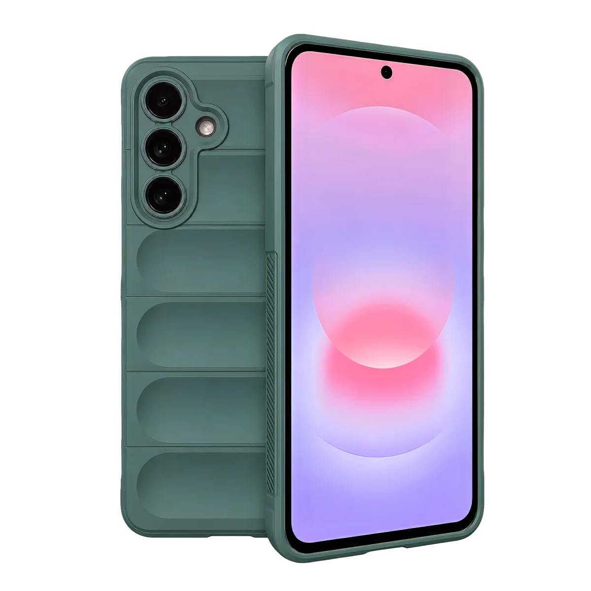 Galaxy A57 5G Optimum Silikon - Koyu Yeşil