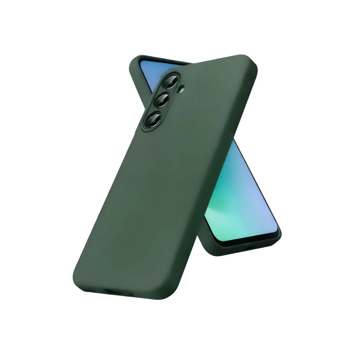 Galaxy A37 5G First Silikon - Koyu Yeşil