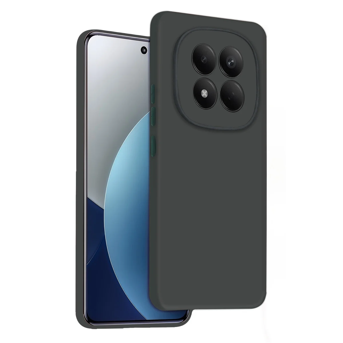 Redmi Note 15 4G First Silikon - Koyu Yeşil