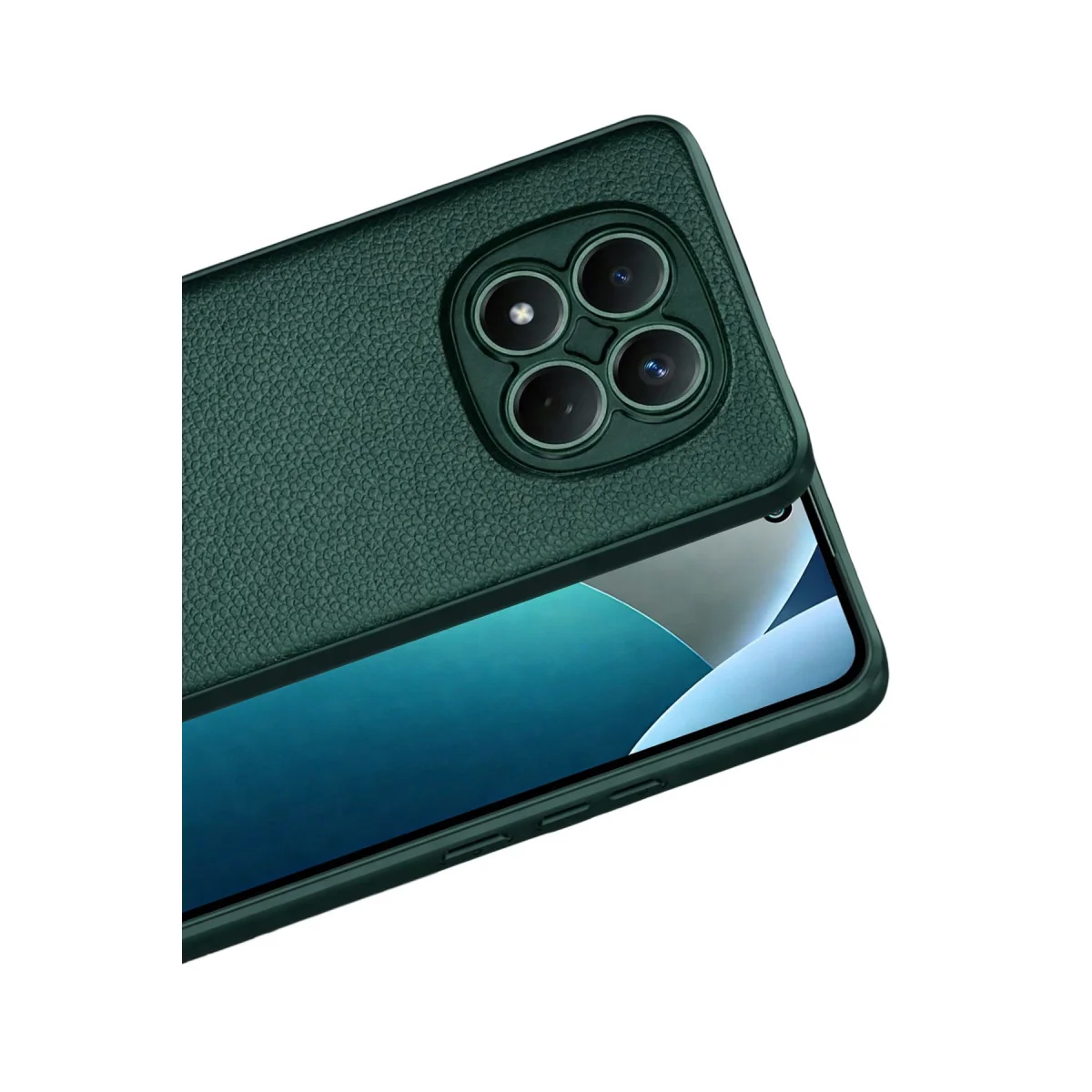 Redmi Note 15 Pro 4G Thermax Silikon Kılıf - Koyu Yeşil