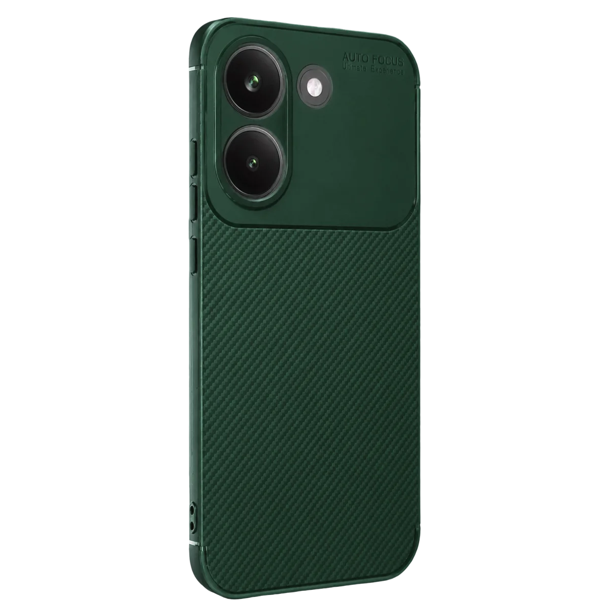 Poco X8 Pro Auto Focus Karbon Kapak - Koyu Yeşil