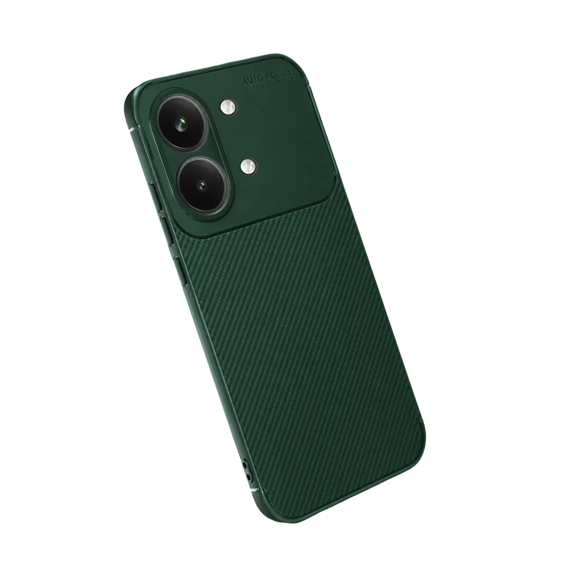 Poco X8 Pro Max Auto Focus Karbon Kapak - Koyu Yeşil