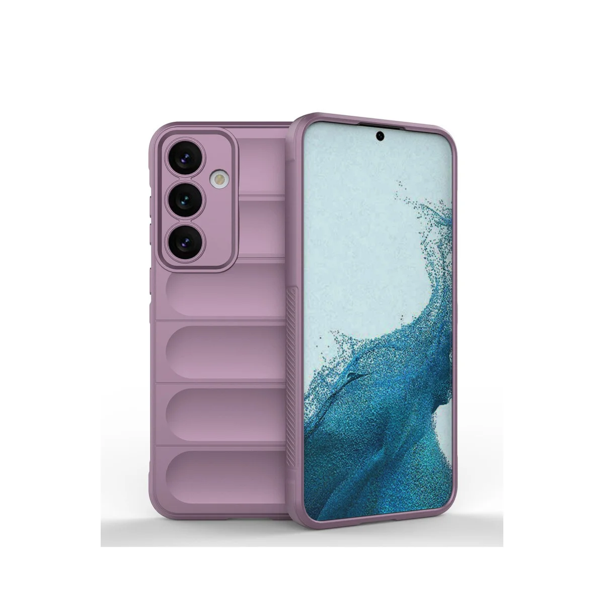 Galaxy S24 Kılıf Optimum Silikon - Mor