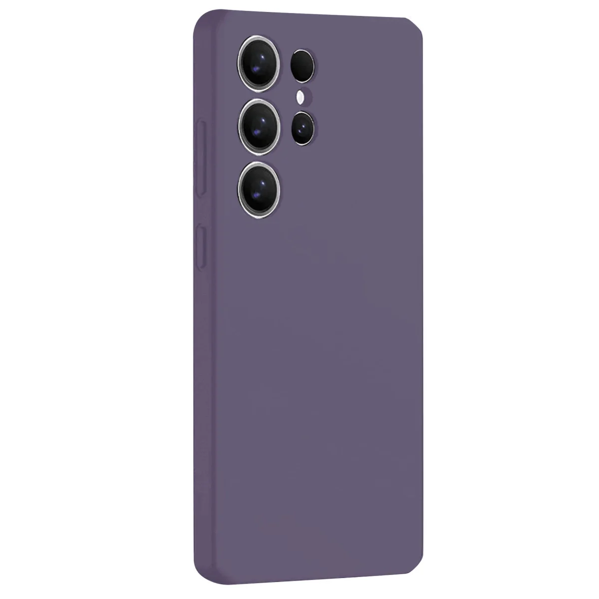 Galaxy S25 Ultra Kılıf Nano içi Kadife Silikon - Mor