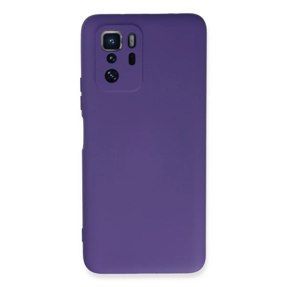 Poco X3 GT Kılıf Nano içi Kadife Silikon - Mor
