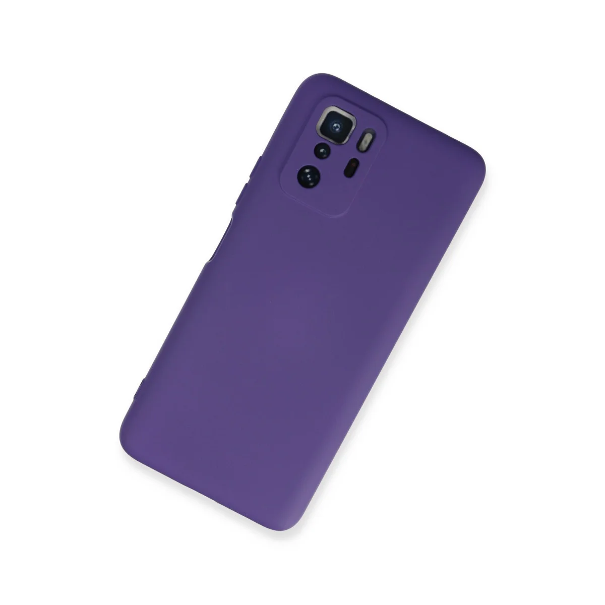 Poco X3 GT Kılıf Nano içi Kadife Silikon - Mor