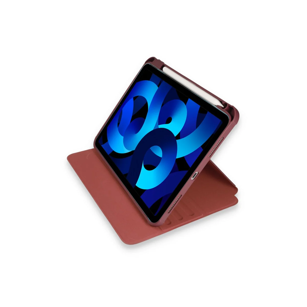 iPad 10.2 (7.nesil) Kılıf Starling 360 Kalemlikli Tablet Kılıf - Mor