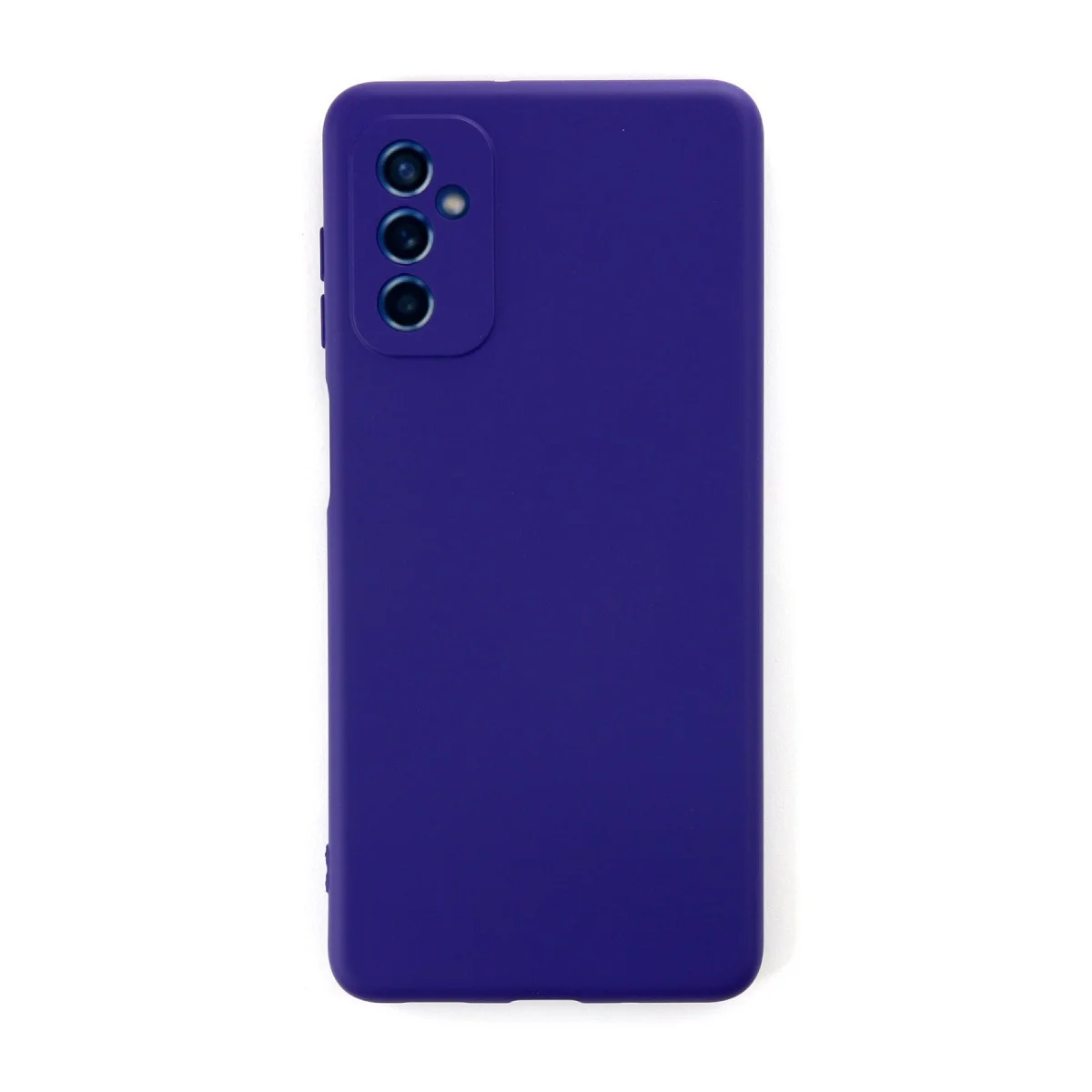 Galaxy M52 5G Kılıf Nano içi Kadife Silikon - Mor