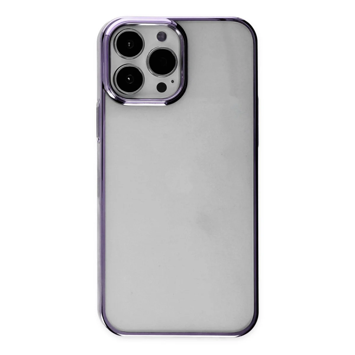 iPhone 13 Pro Max Kılıf Element Silikon - Mor