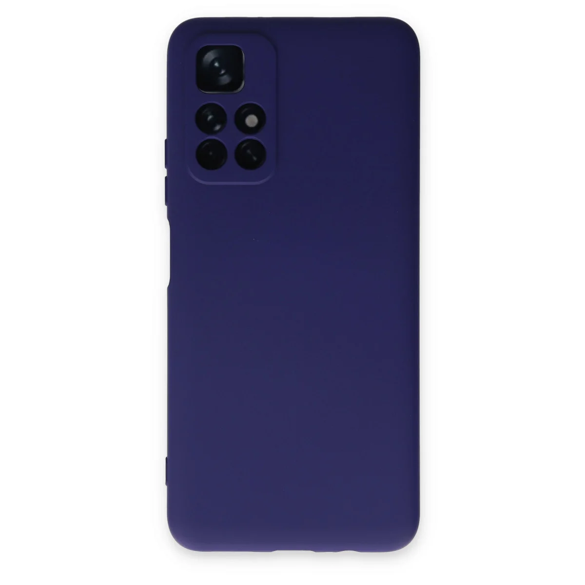Redmi Note 11T Kılıf Nano içi Kadife Silikon - Mor