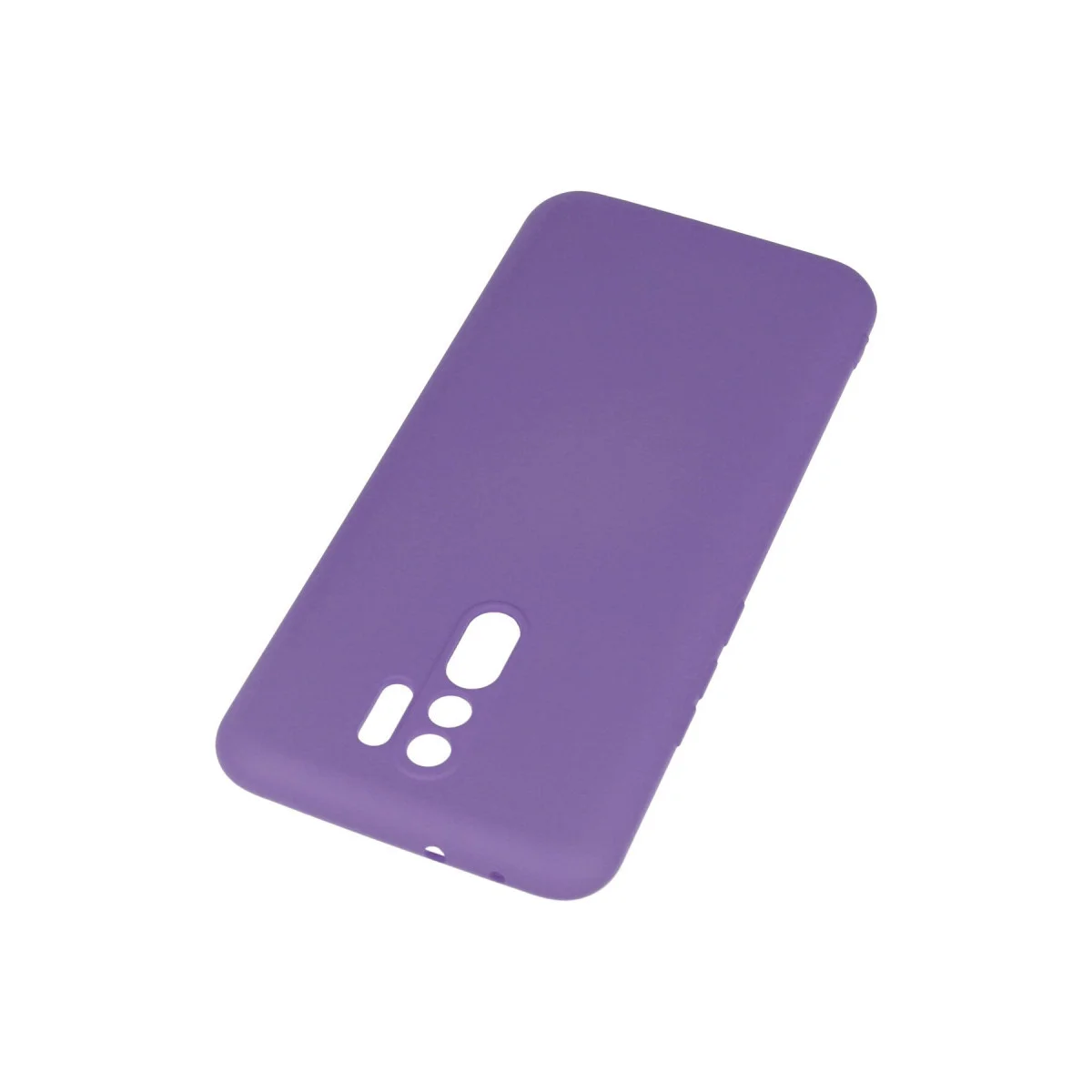 Redmi 9 Kılıf Nano içi Kadife Silikon - Mor
