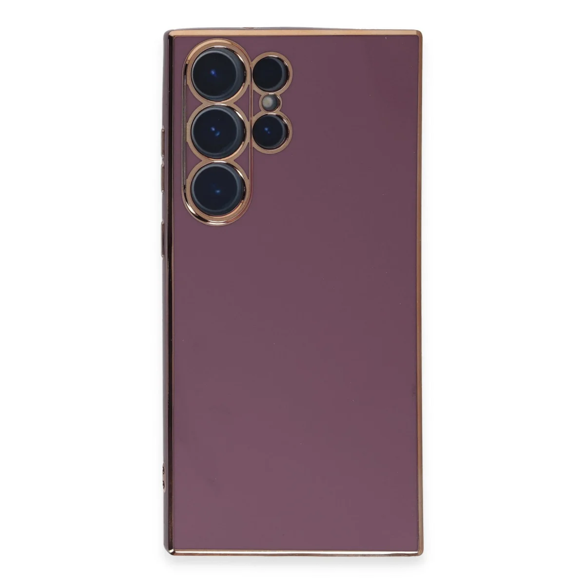 Galaxy S23 Ultra Kılıf Volet Silikon - Mor