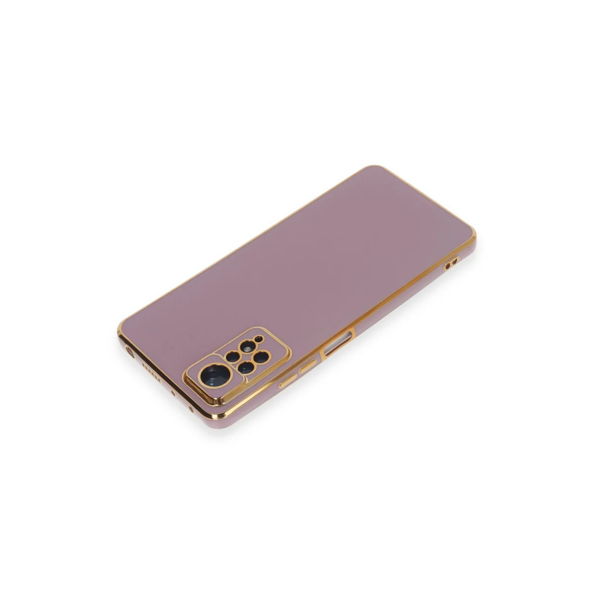 Redmi Note 12 Pro 4G Kılıf Volet Silikon - Mor