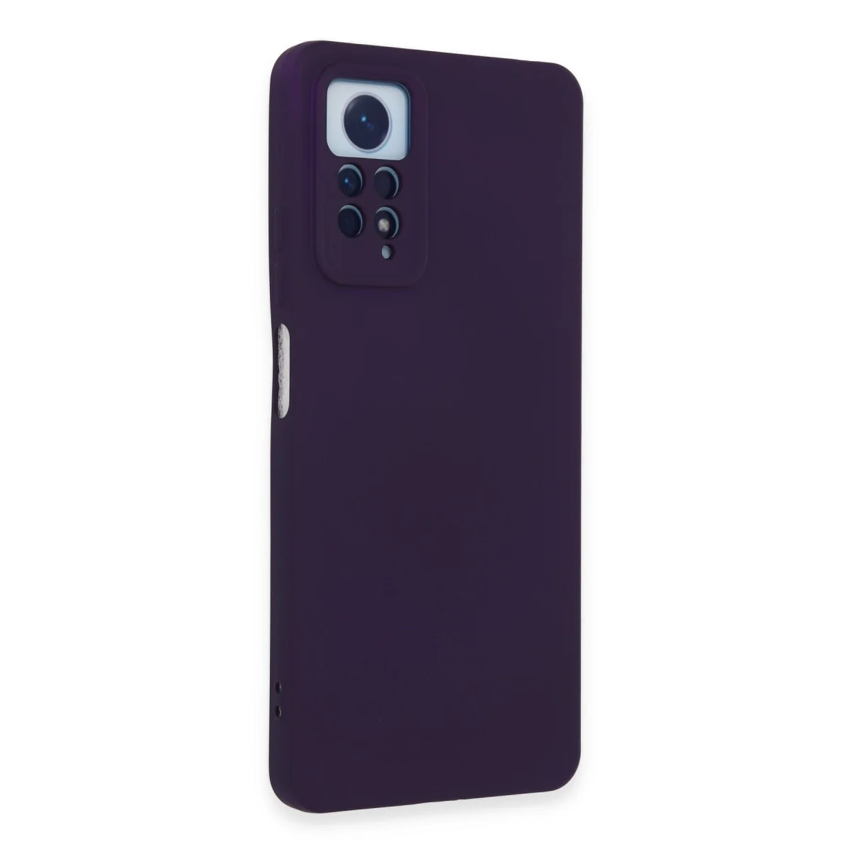 Redmi Note 12 Pro 4G Kılıf Nano içi Kadife Silikon - Mor
