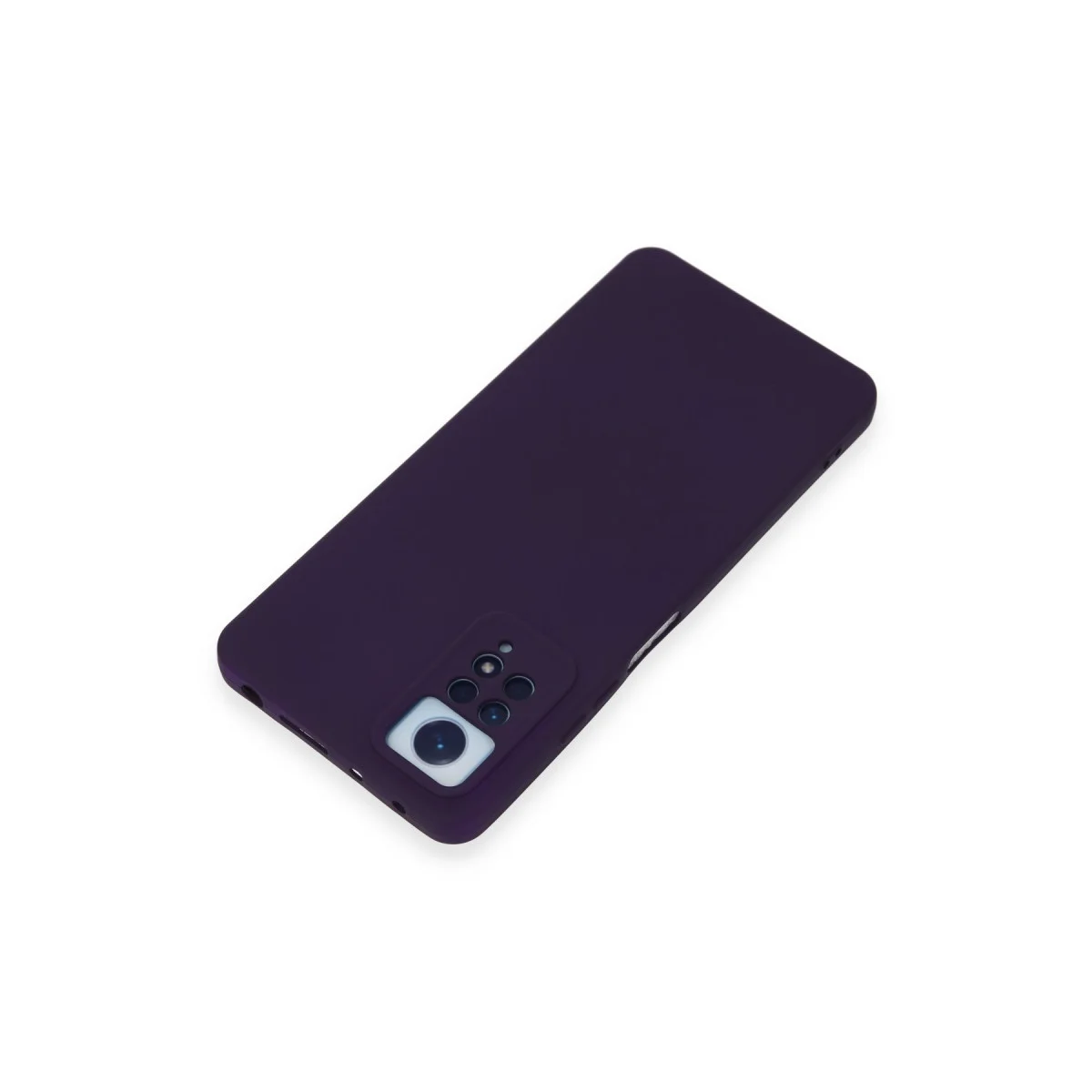 Redmi Note 12 Pro 4G Kılıf Nano içi Kadife Silikon - Mor