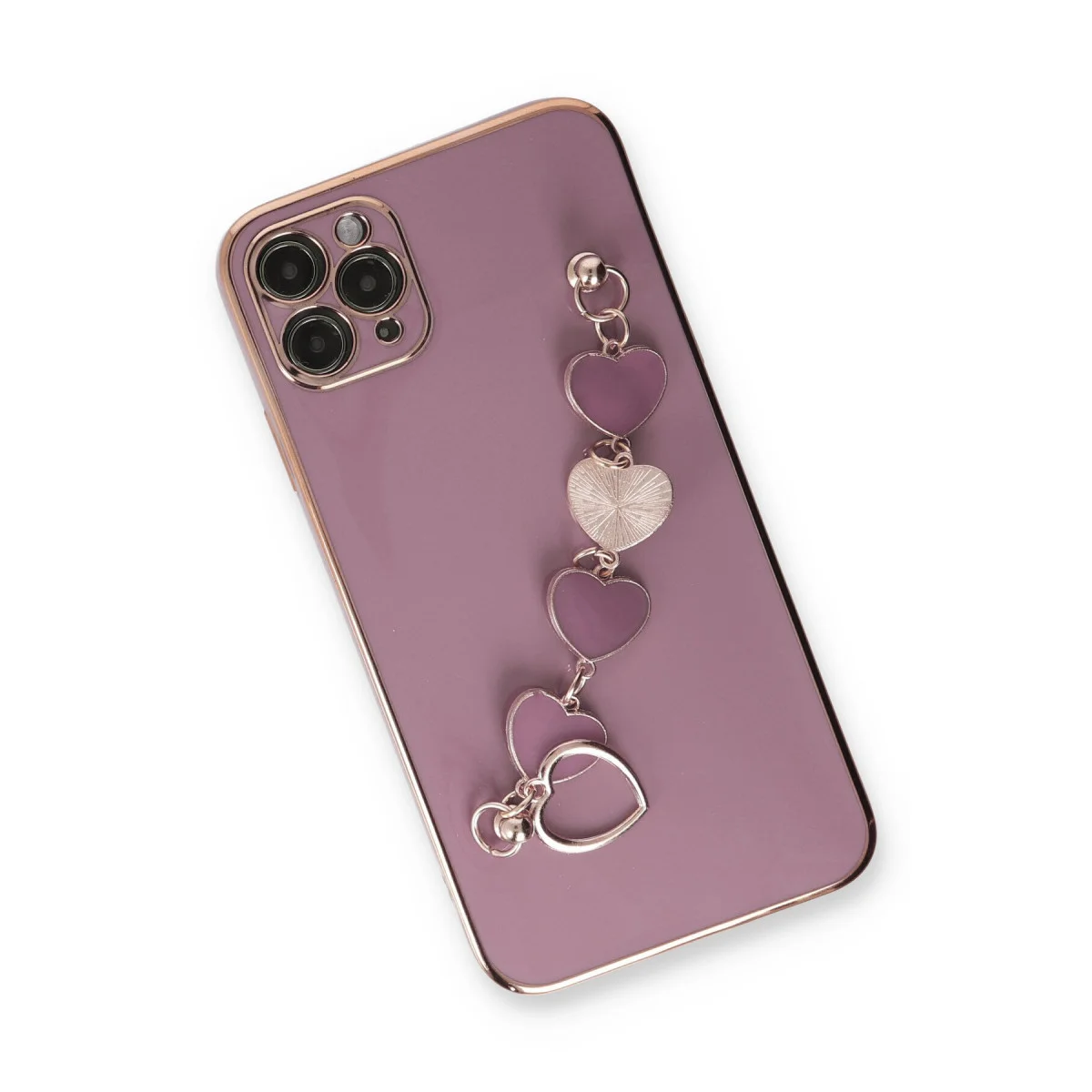 iPhone 11 Pro Kılıf Esila Silikon - Mor