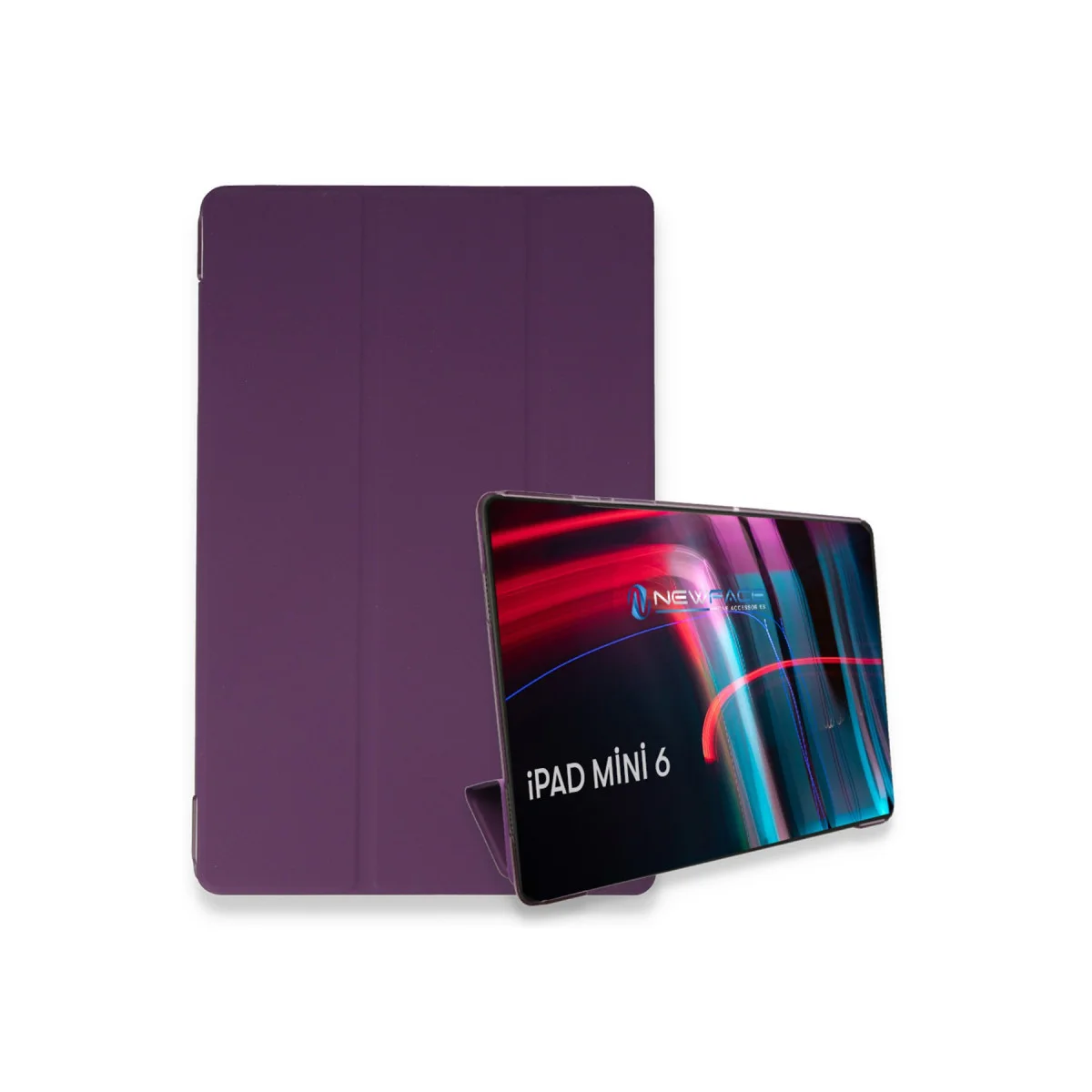 iPad Mini 6 Kılıf Tablet Smart Kılıf - Mor