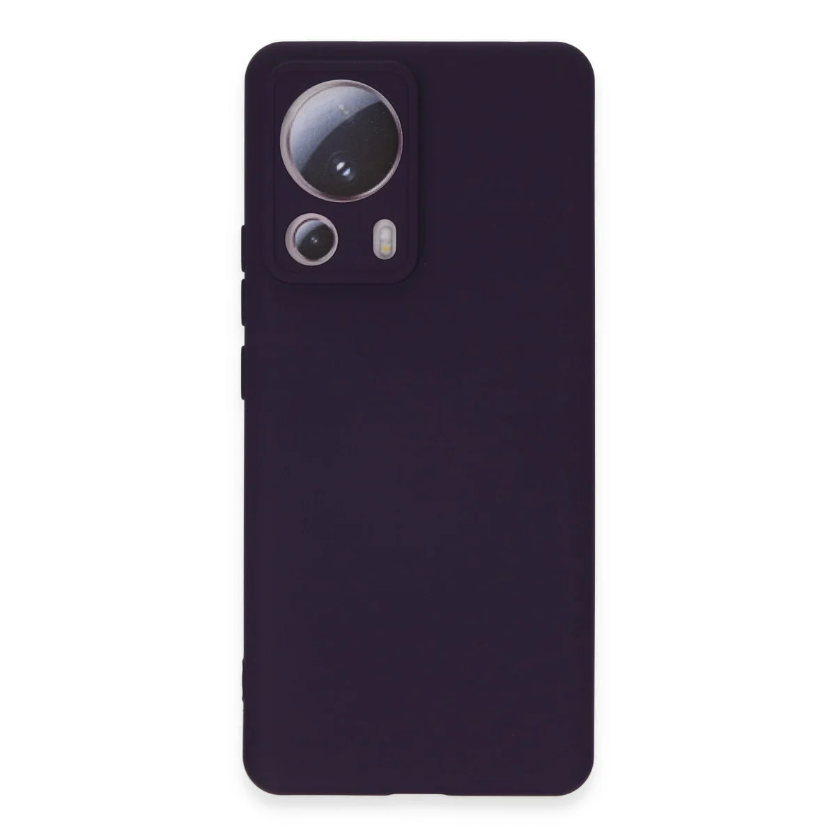 Mi 13 Lite Kılıf Nano içi Kadife Silikon - Mor