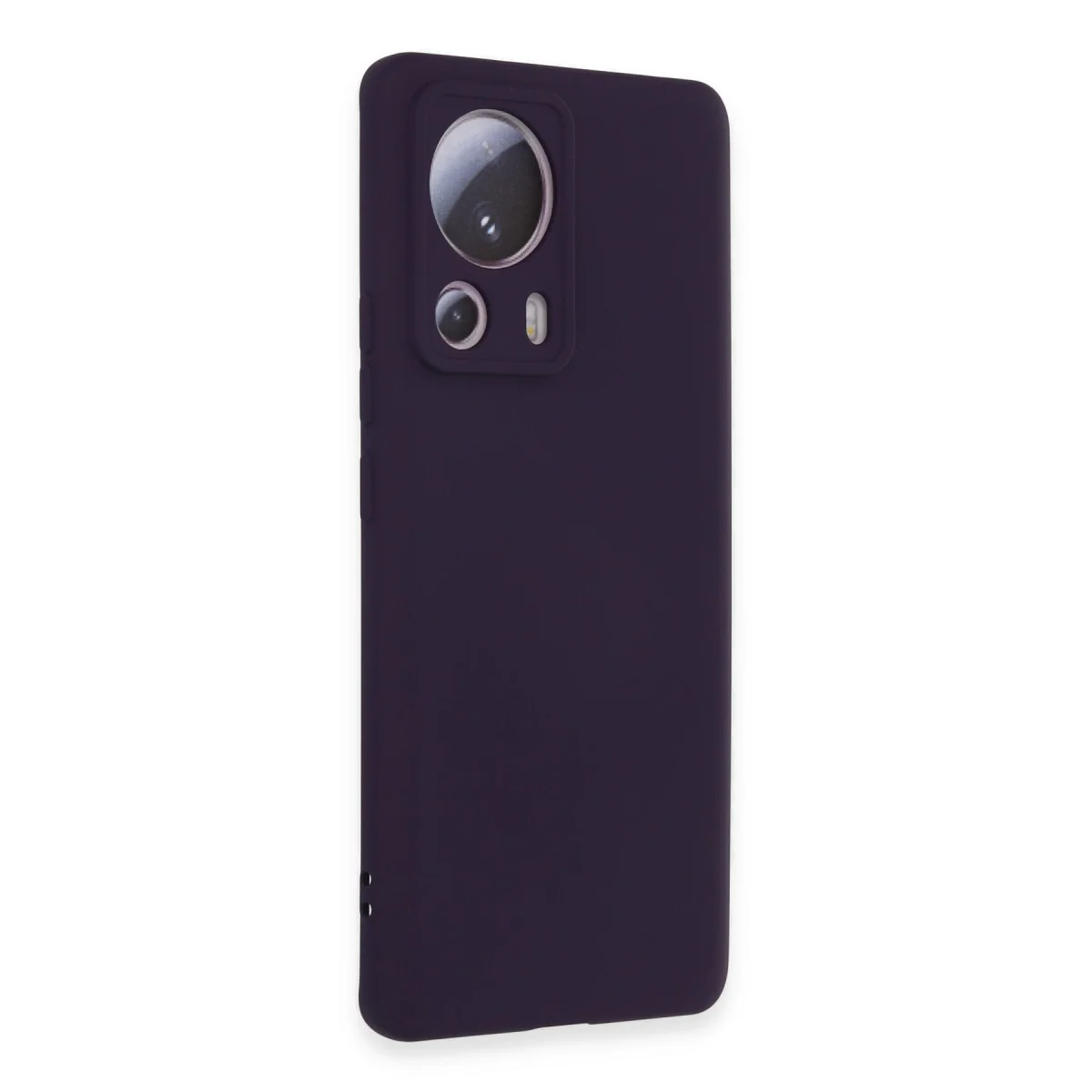 Mi 13 Lite Kılıf Nano içi Kadife Silikon - Mor