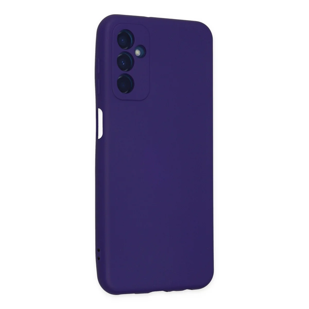 Galaxy M23 Kılıf Nano içi Kadife Silikon - Mor