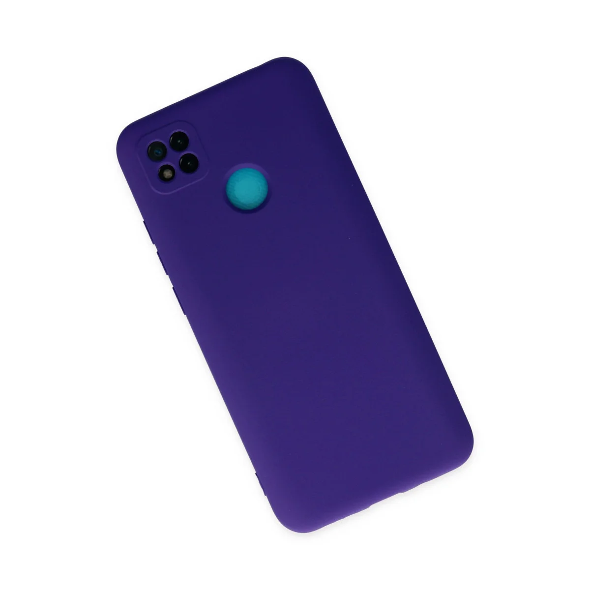 Redmi 9C Kılıf Nano içi Kadife Silikon - Mor