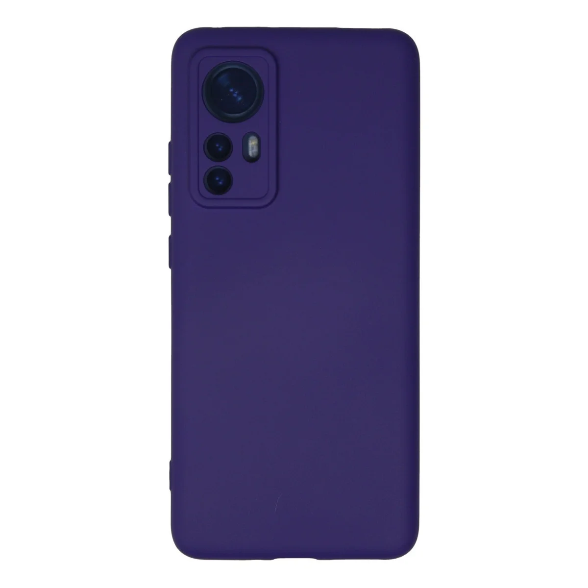 Mi 12 Kılıf Nano içi Kadife Silikon - Mor