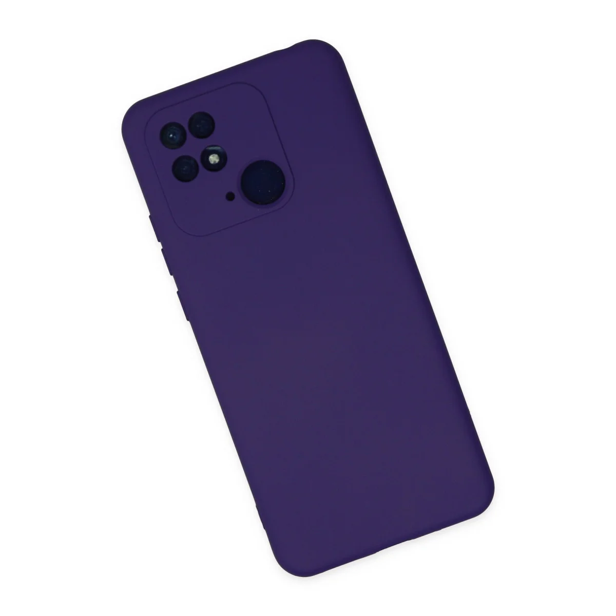 Redmi 10C Kılıf Nano içi Kadife Silikon - Mor