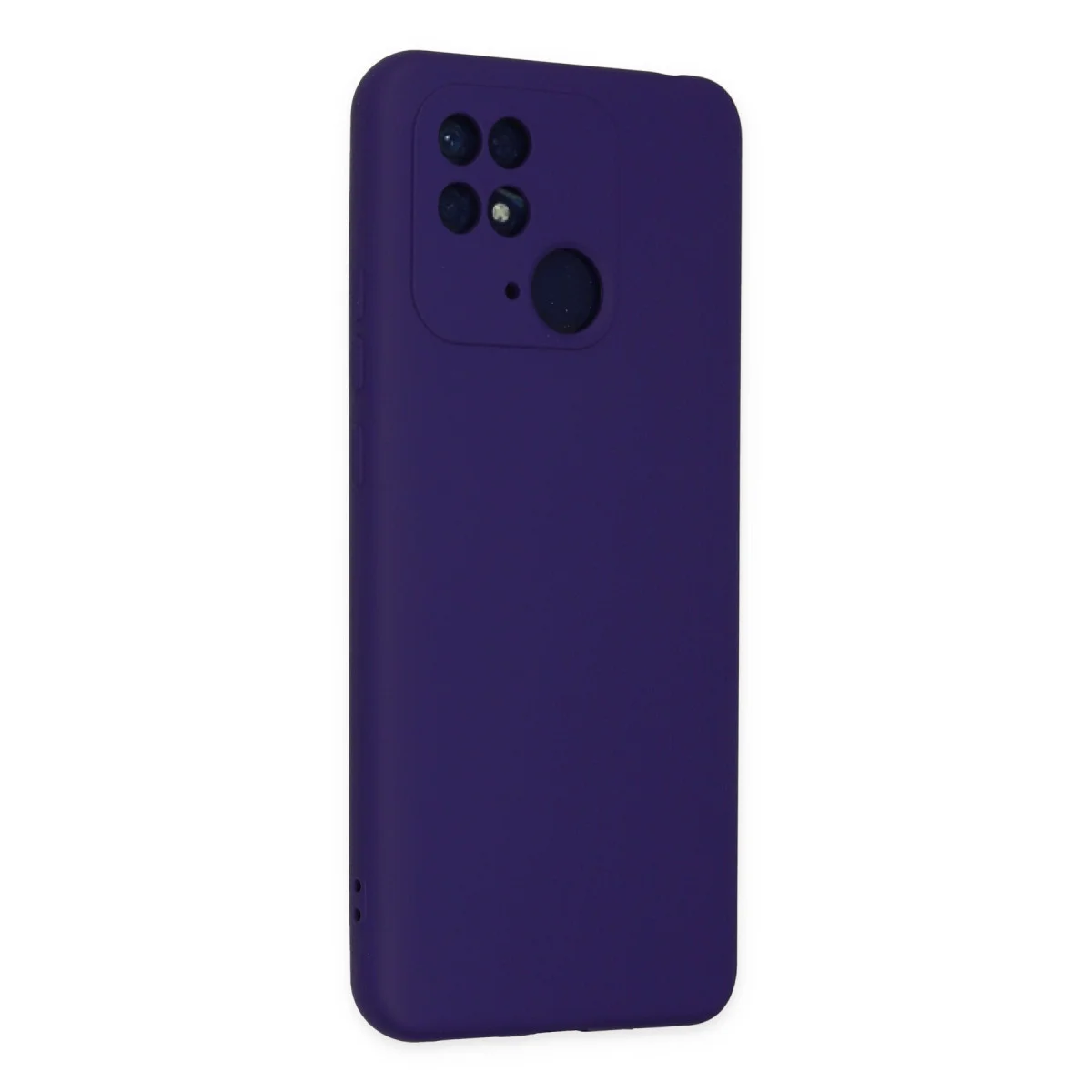 Redmi 10C Kılıf Nano içi Kadife Silikon - Mor