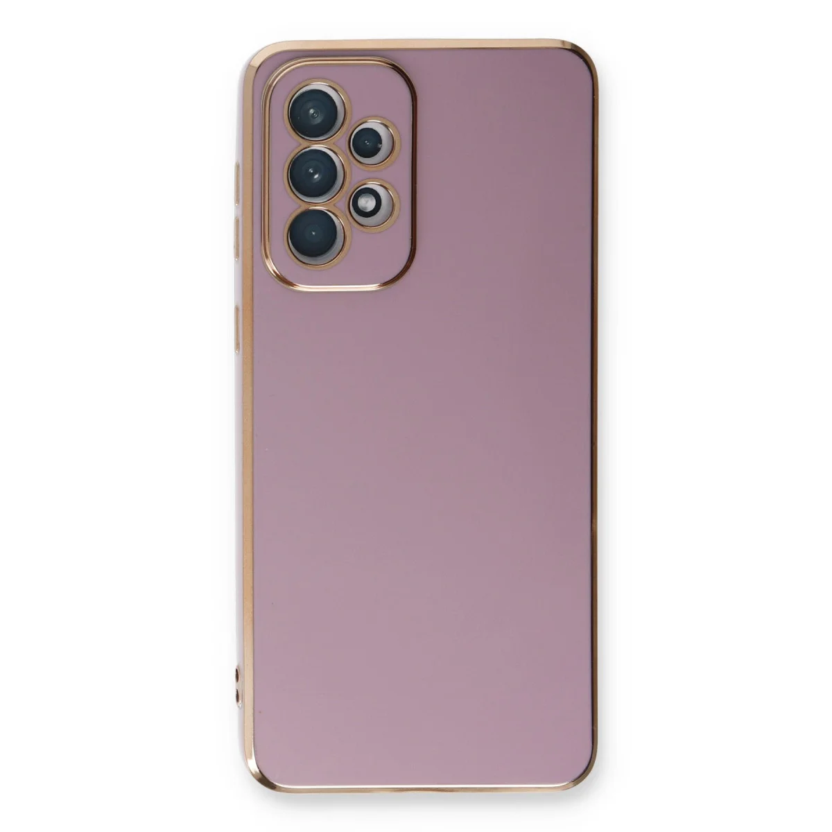 Galaxy A53 5G Kılıf Volet Silikon - Mor