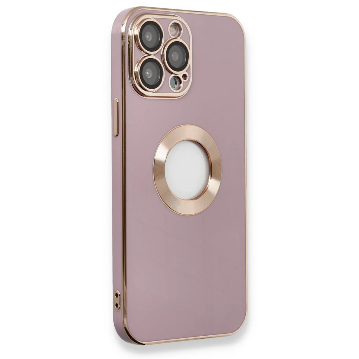 iPhone 13 Pro Max Kılıf Store Silikon - Mor