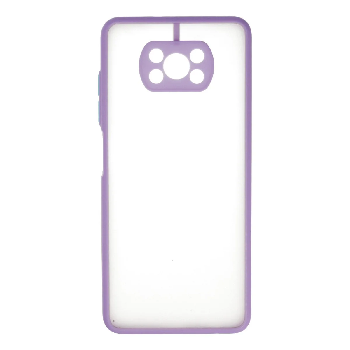 Pocophone X3 Kılıf Montreal Silikon Kapak - Mor
