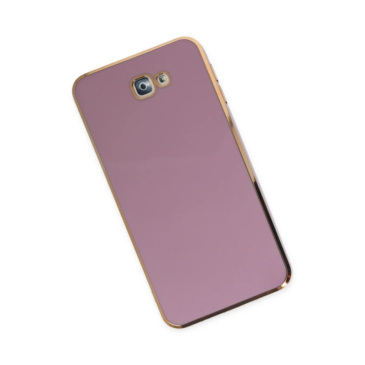 Galaxy J7 Prime Kılıf Volet Silikon - Mor