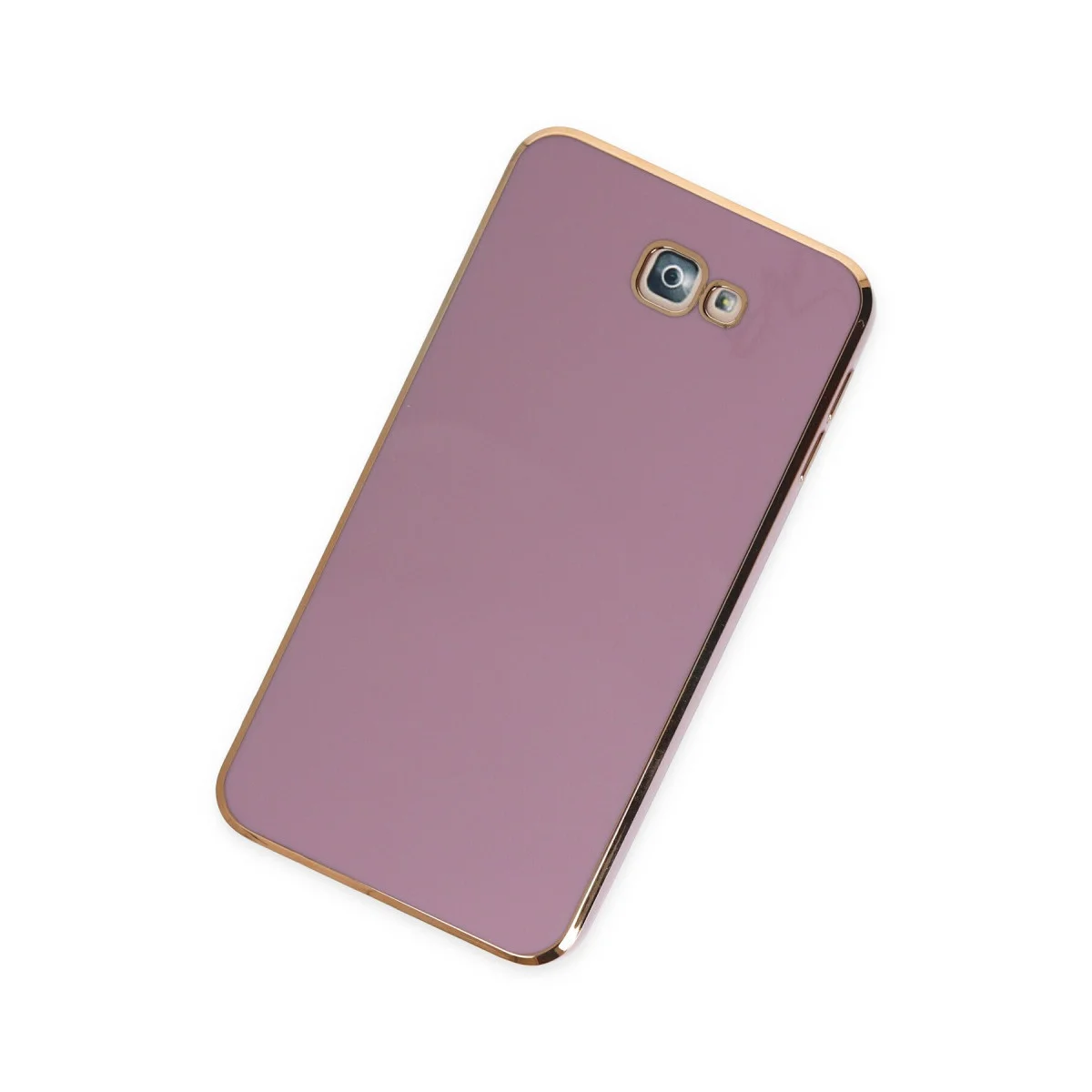 Galaxy J7 Prime Kılıf Volet Silikon - Mor