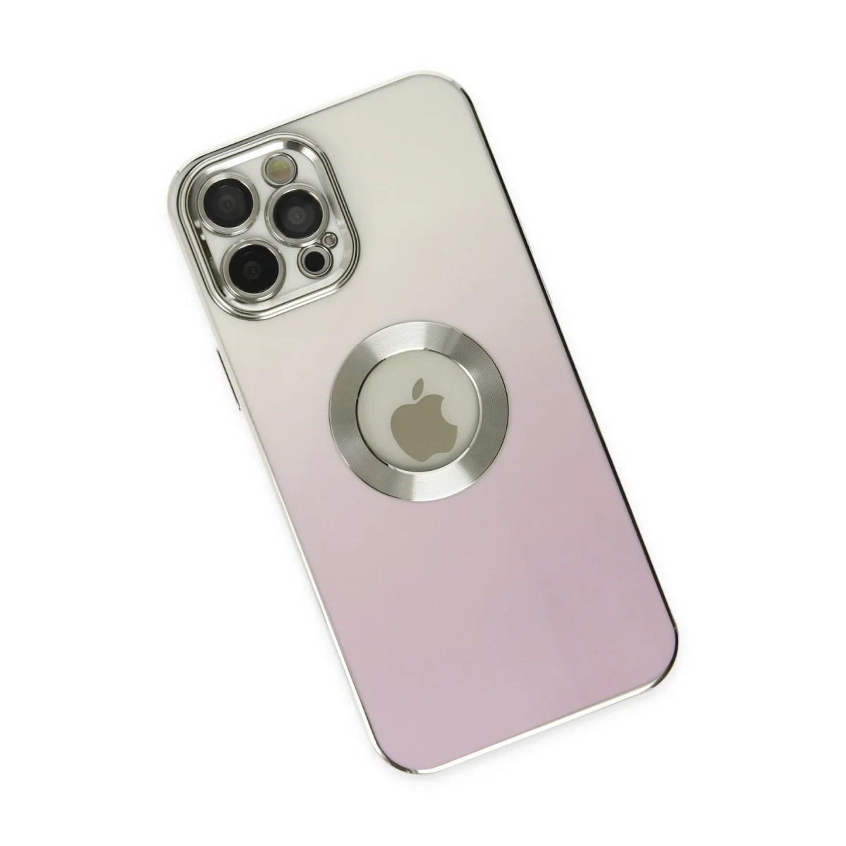 iPhone 12 Pro Kılıf Best Silikon - Mor