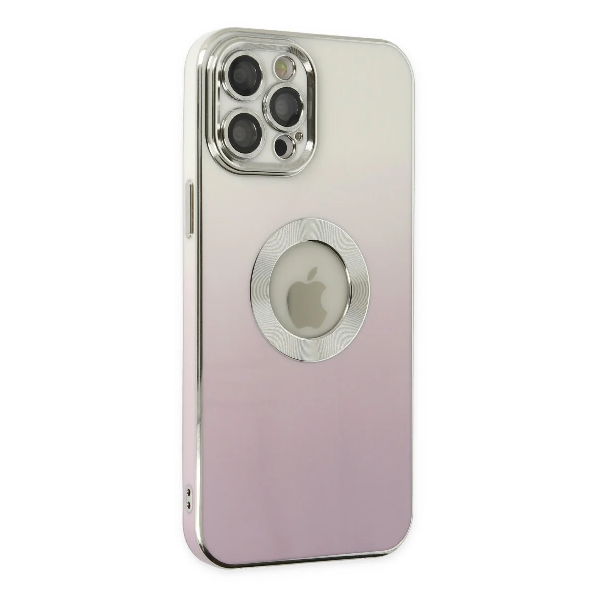 iPhone 12 Pro Max Kılıf Best Silikon - Mor