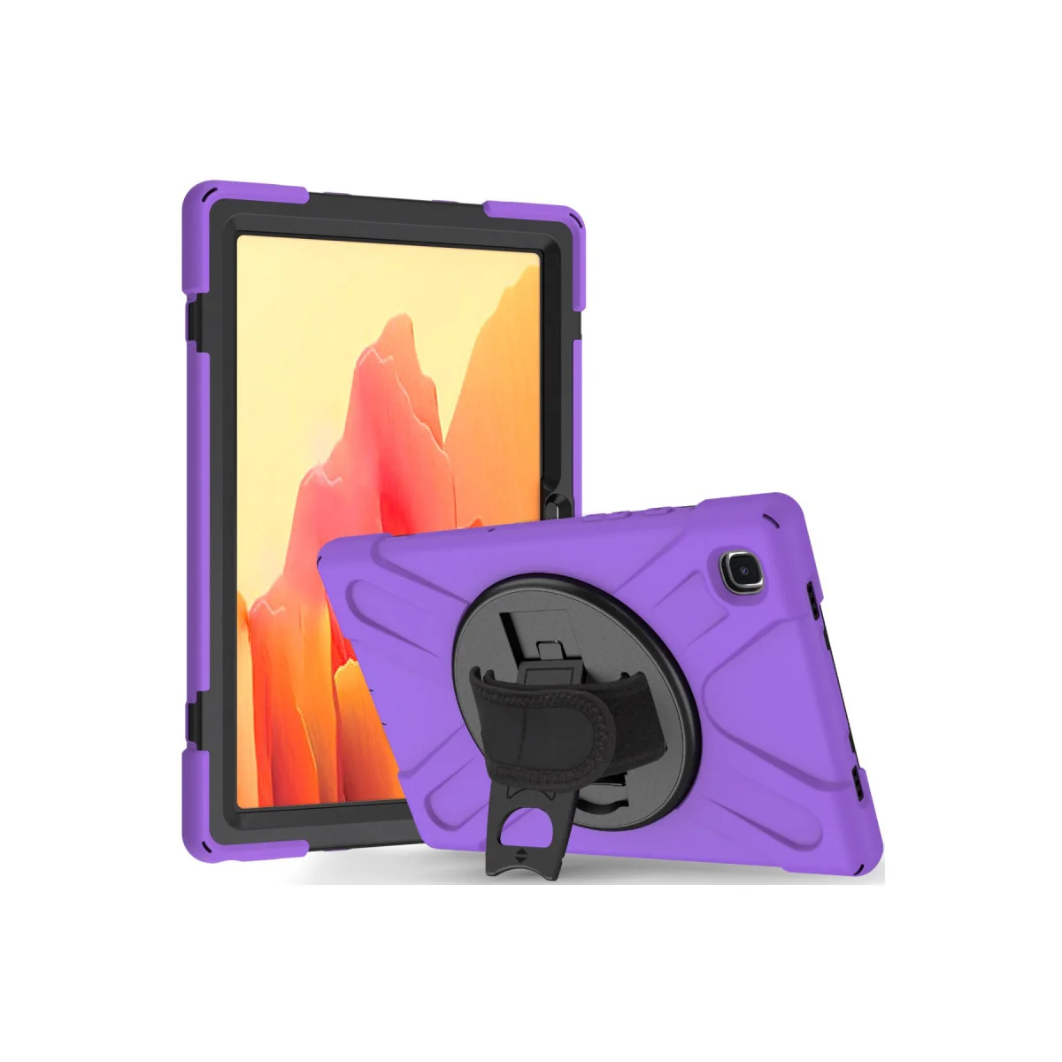 Galaxy T500 Tab A7 10.4 Kılıf Amazing Tablet Kapak - Mor