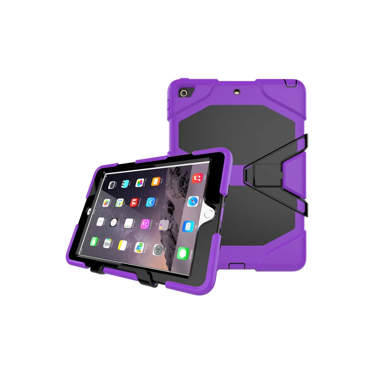 iPad 5 Air 9.7 Kılıf Griffin Tablet Kapak - Mor
