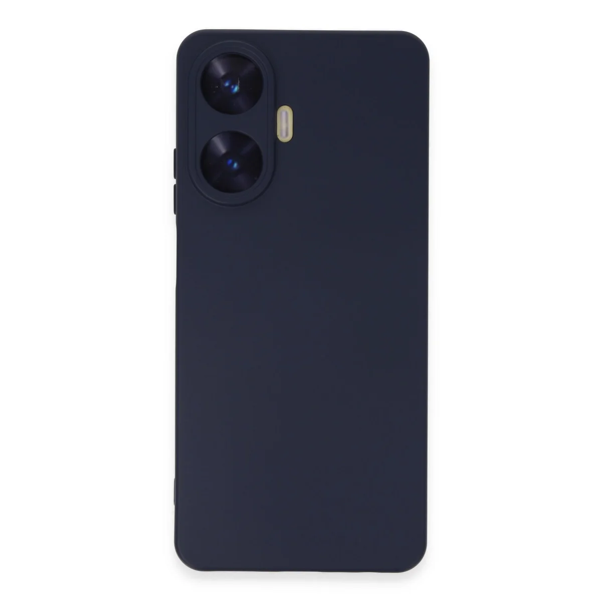Realme C55 Kılıf Nano içi Kadife Silikon - Mor