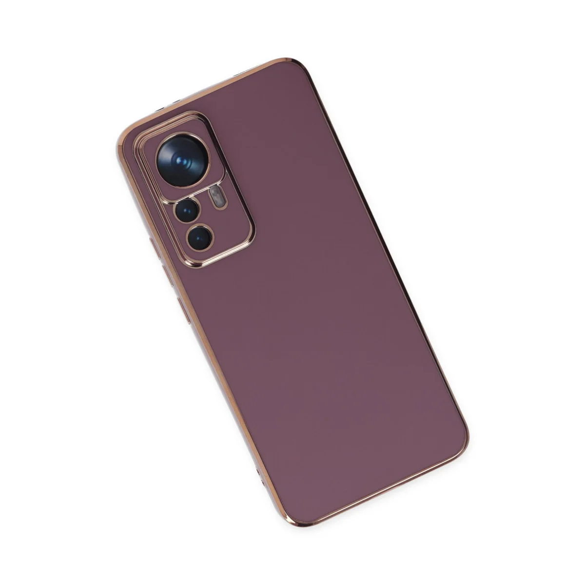 Mi 12T Pro Kılıf Volet Silikon - Mor