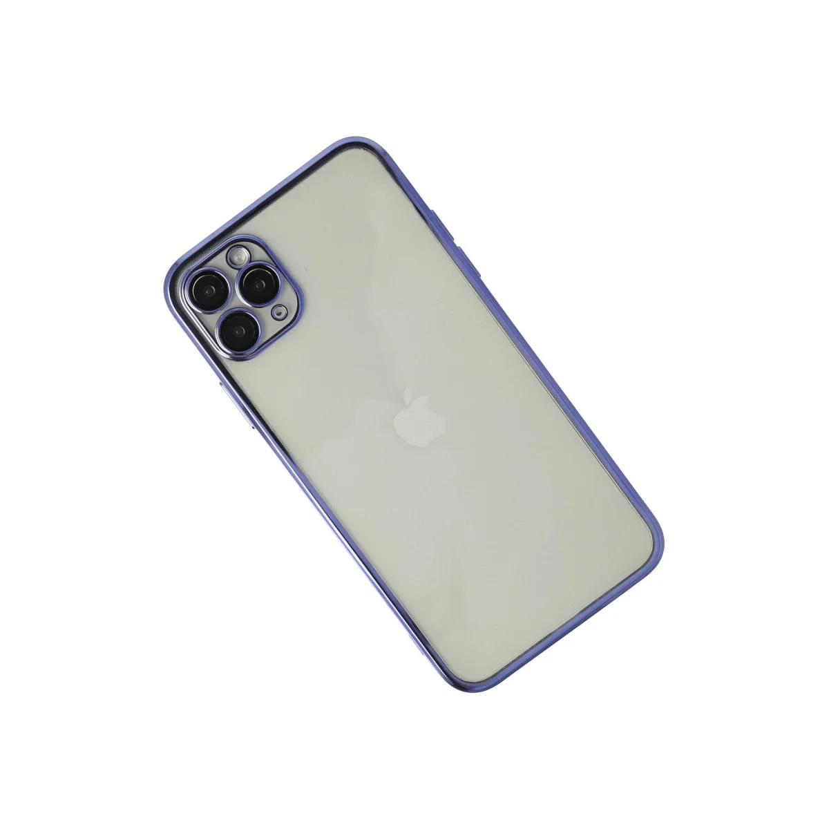 iPhone 11 Pro Kılıf Razer Lensli Silikon - Mor