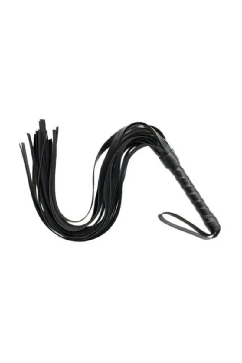 Yumuşak Deriden Yapılmış Püsküllü Harness Kırbaç