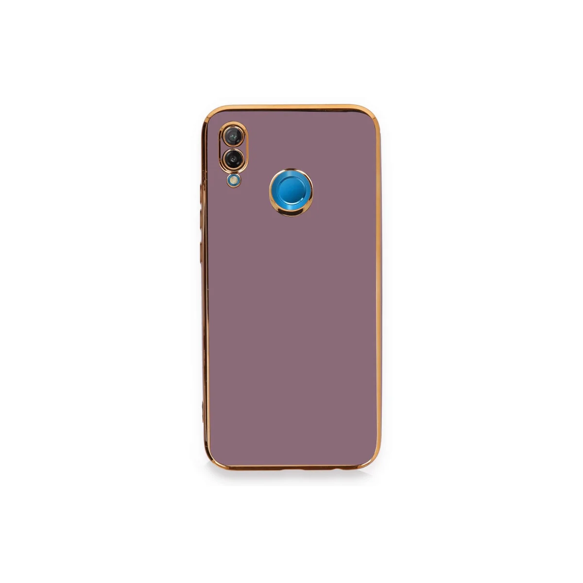 P20 Lite Kılıf Volet Silikon - Mor