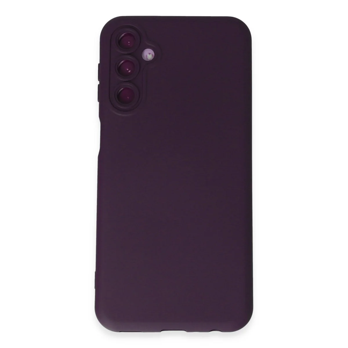 Galaxy M34 5G Kılıf Nano içi Kadife Silikon - Mor
