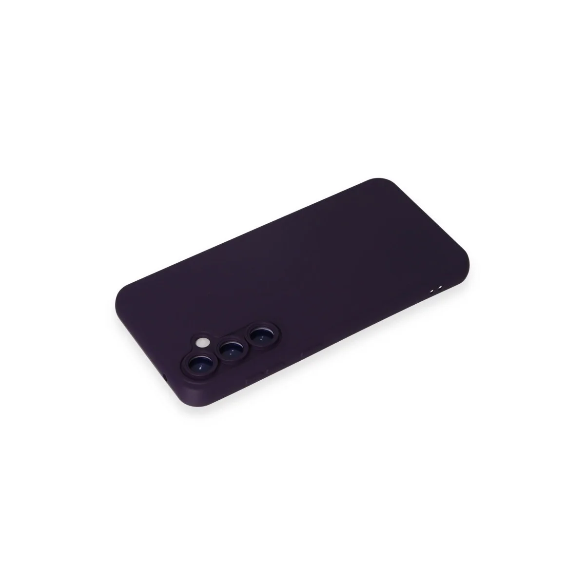 Galaxy S23 FE Kılıf Nano içi Kadife Silikon - Mor