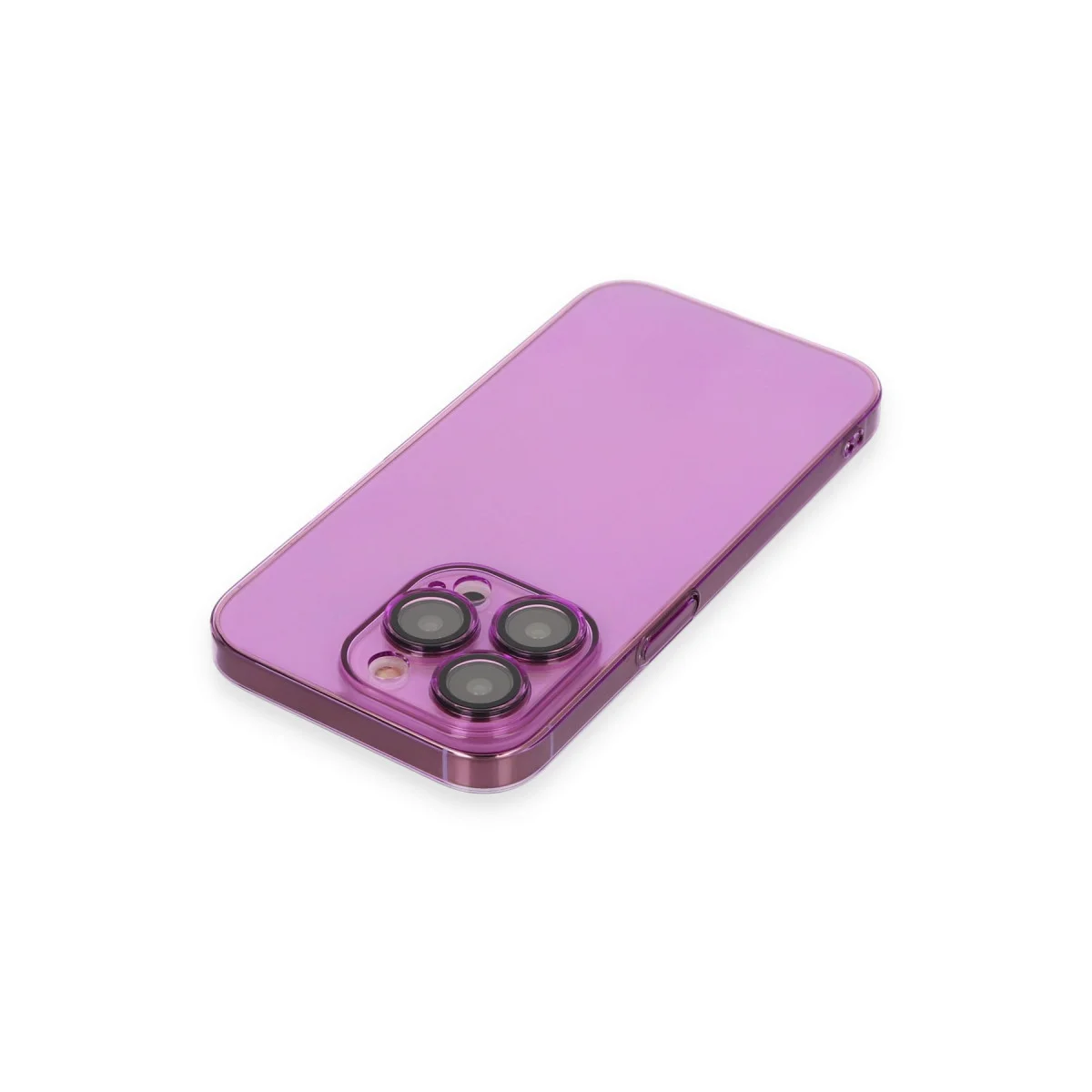 iPhone 14 Pro Kılıf Armada Lensli Kapak - Mor