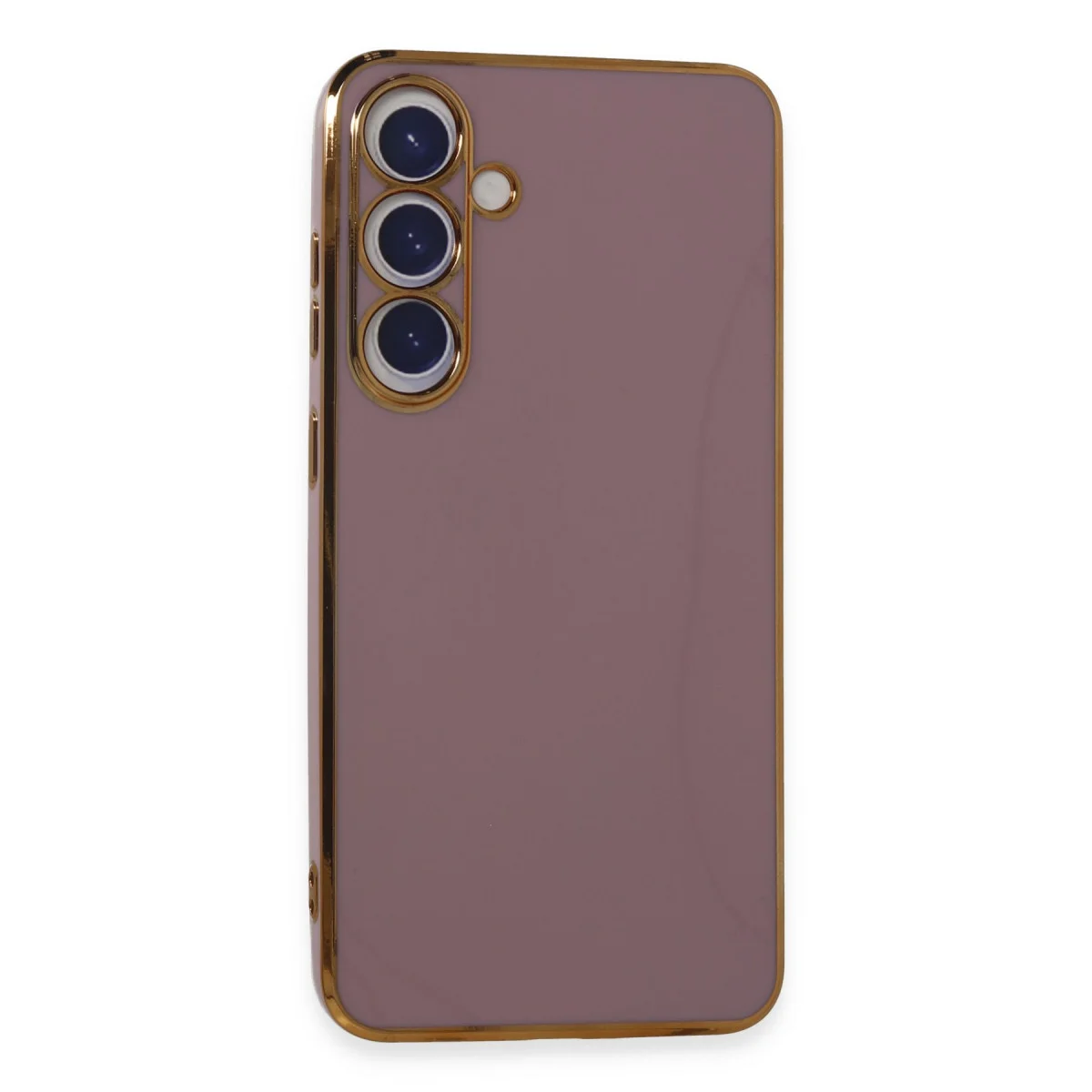 Galaxy S24 Plus Kılıf Volet Silikon - Mor