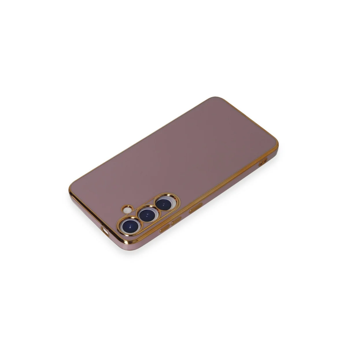 Galaxy S24 Plus Kılıf Volet Silikon - Mor
